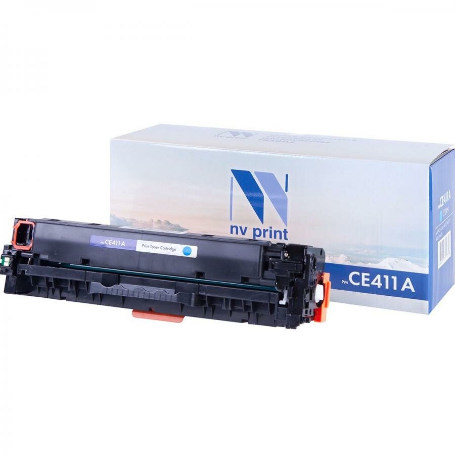 Картридж NV Print CE411A Cyan для Нewlett-Packard CLJ Color M351/M375/M451/M475 (2600k)