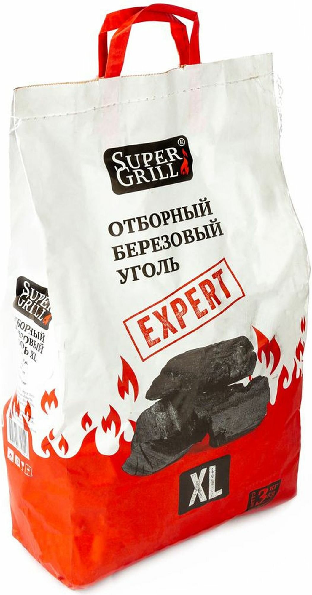 Уголь Super Grill березовый 3 кг