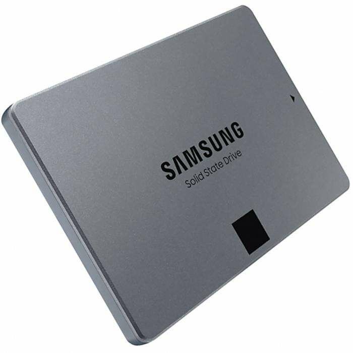 Тведотельный накопитель SSD 2.5" 4Tb (4000GB) Samsung SATA III 870 QVO (R560/W530MB/s) (MZ-77Q4T0BW analog MZ-76Q4T0BW) 1year