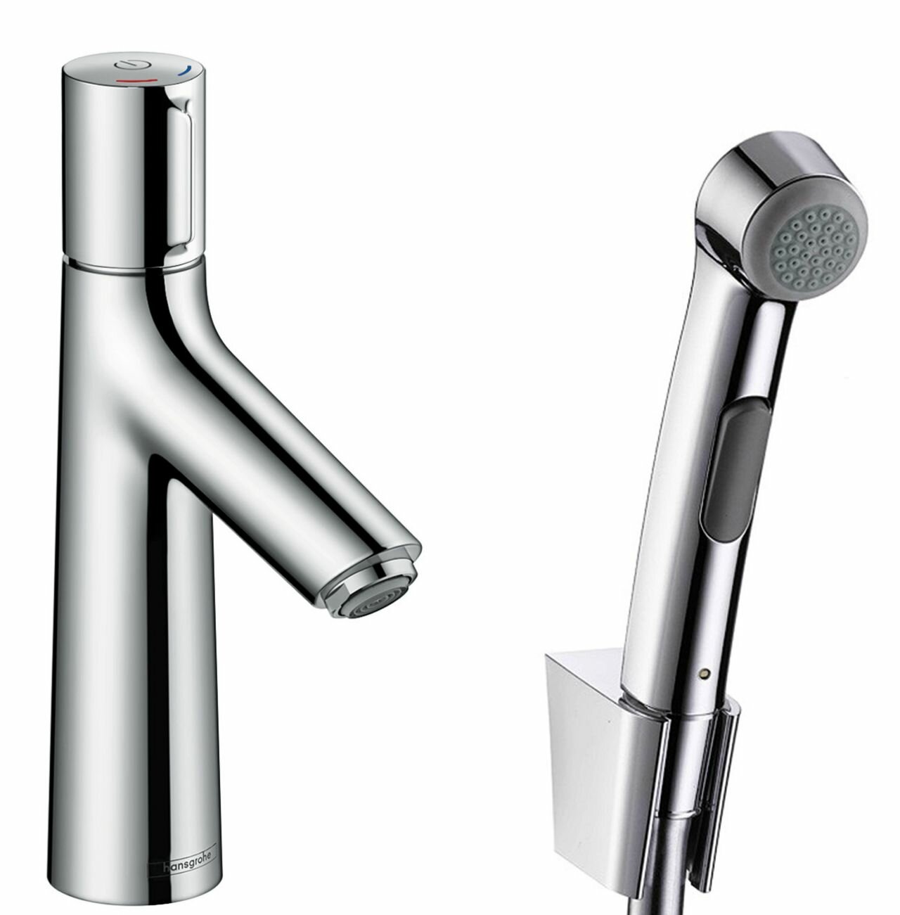 Смеситель для раковины с гигиеническим душем Hansgrohe Talis Select S 72291000