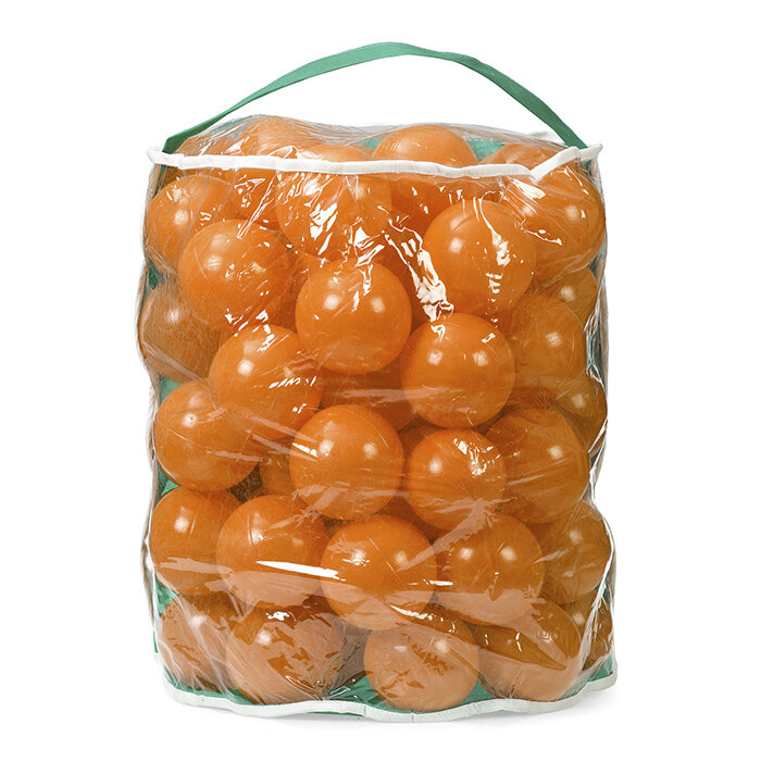 Набор шариков BabyStyle (оранжевый, 120 шт/d 8 см) 2-265-2022 - фотография № 1