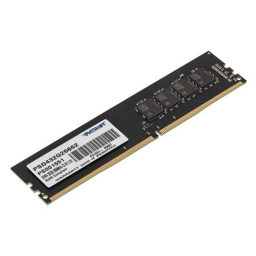 Оперативная память Patriot Signature PSD432G26662 DDR4 - 32ГБ 2666, DIMM, Ret