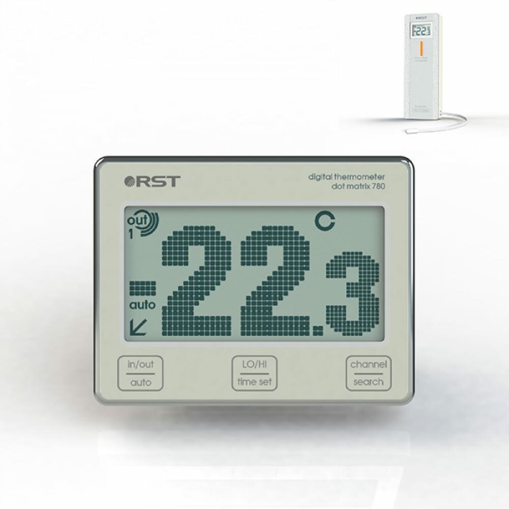 RST RST Цифровой термометр с радиодатчиком RST02780