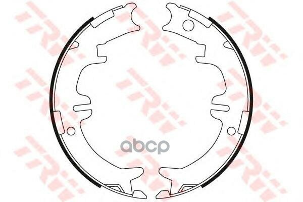 Колодки Стояночного Тормоза Trw Gs8446 TRW арт. GS8446