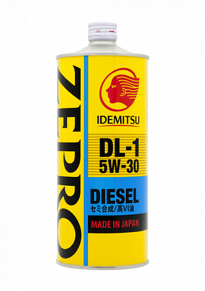 Масло моторное Idemitsu ZEPRO Diesel (DL-1) 5W-30 1л п/синт