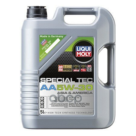 Liqui moly Масло Моторное Special Tec Aa 5w-30 Sn Plus + Rc Gf-5 (5л)