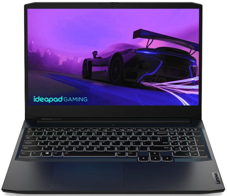 Ноутбук Lenovo IdeaPad Gaming 3 15IHU6 (82K10021RK) черный