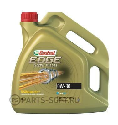 CASTROL 157E5C Castrol 0W30 (4L) Edge Turbo Diesel Titanium FST_масло моторное!\ API:SN/CF,ACEA:C2/C3,BMW LL-04