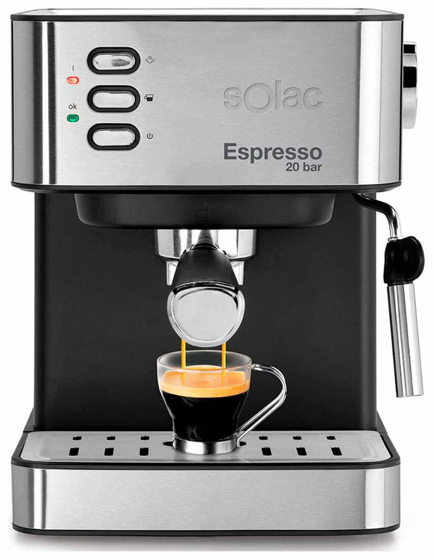Кофеварка Solac Espresso 20 Bar - фотография № 1
