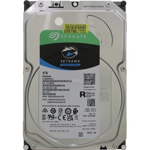 Жесткий диск Seagate SkyHawk 4 ТБ ST4000VX013