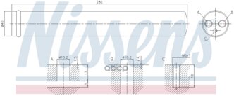 Ns95525_осушитель Кондиционера! Land Rover Discovery/Range Rover Sport 05> Nissens арт. 95525