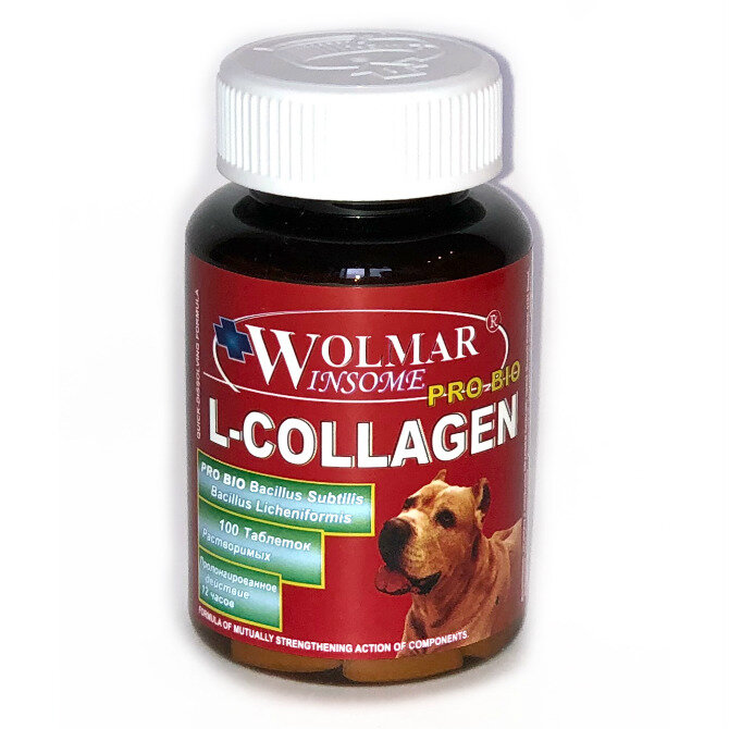 Wolmar Winsome Pro Bio L-Collagen Комплекс для восстановления сухожилий и связок, 100шт
