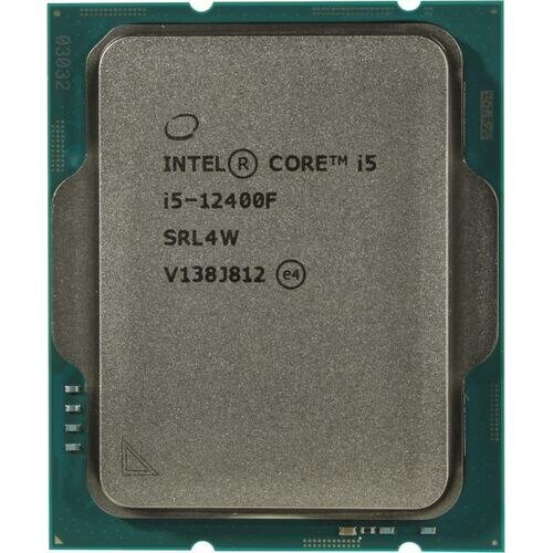 Процессор Intel Процессор Intel Core i5 12400F BOX (BX8071512400, SRL4W)
