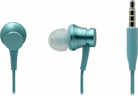 Наушники с микрофоном Xiaomi Mi In-Ear Headphones Basic Blue ( HSEJ03JY)