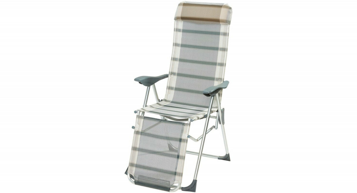 Кресло складное из текстилена 61x59,5x118 см - фотография № 1