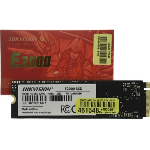 SSD Hikvision E2000 HS-SSD-E2000-1024G