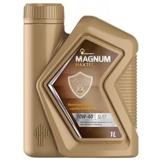 Моторное масло роснефть Magnum Maxtec 10W-40 полусинтетическое 1 л