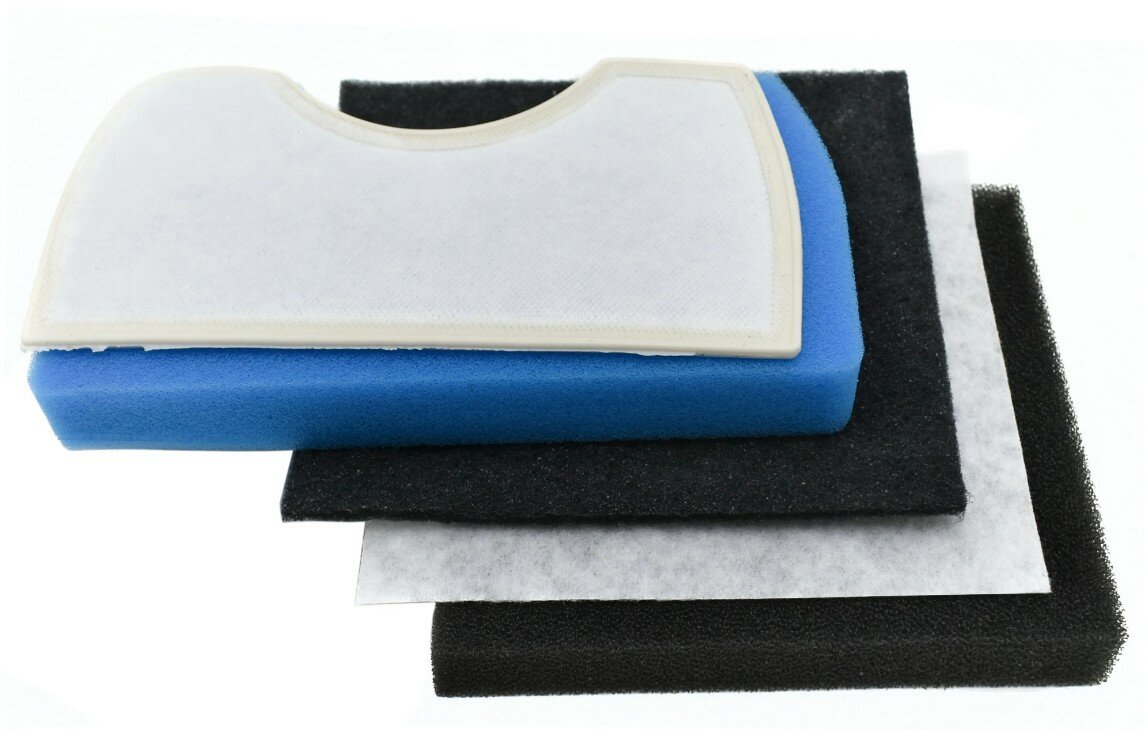 Фильтры-вставки (набор) для пылесоса Samsung (Самсунг), комплект из 5-ти штук, универсальные - фотография № 1