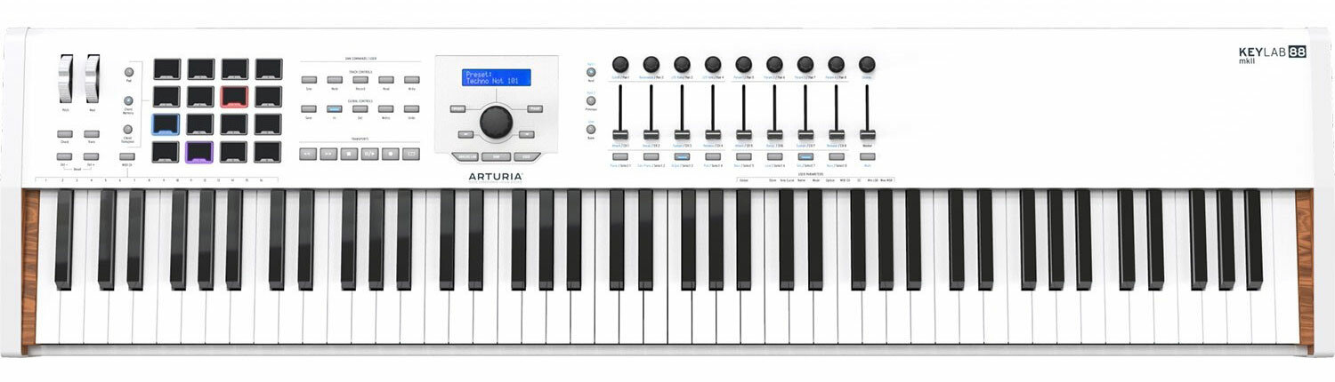 USB MIDI клавиатура ARTURIA KeyLab 88 MKII