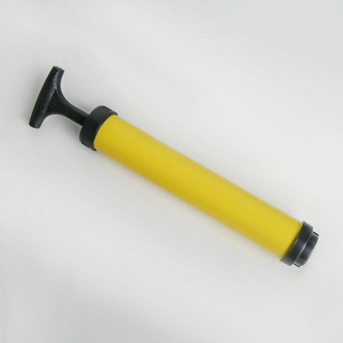 Насос для вакуумных пакетов, 26×4 см, цвет жёлтый - фотография № 1