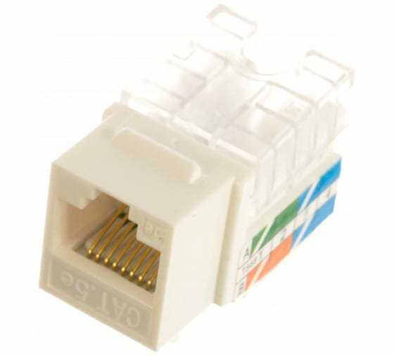 Модуль ITK Keystone Jack кат.5E UTP 110 IDC 90град зелёный | код CS1-1C5EU-11-02 | ITK ( упак.2шт.)