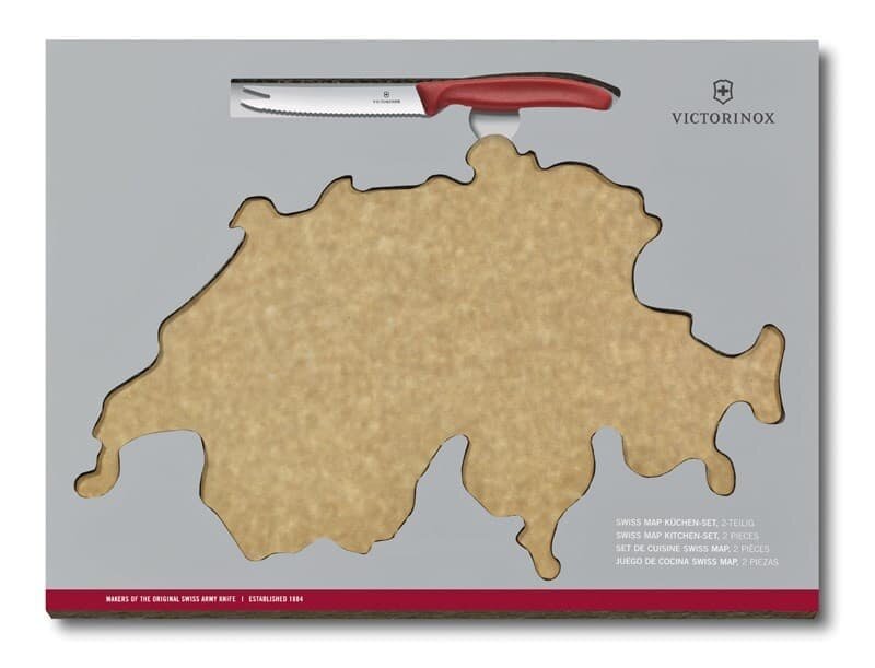  VICTORINOX Swiss Map:      Swiss Classic 11  +   Epicurean