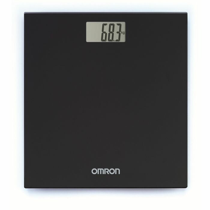 Весы напольные Omron HN-289, электронные, до 150 кг, 1хCR2032, стекло, черные - фотография № 3