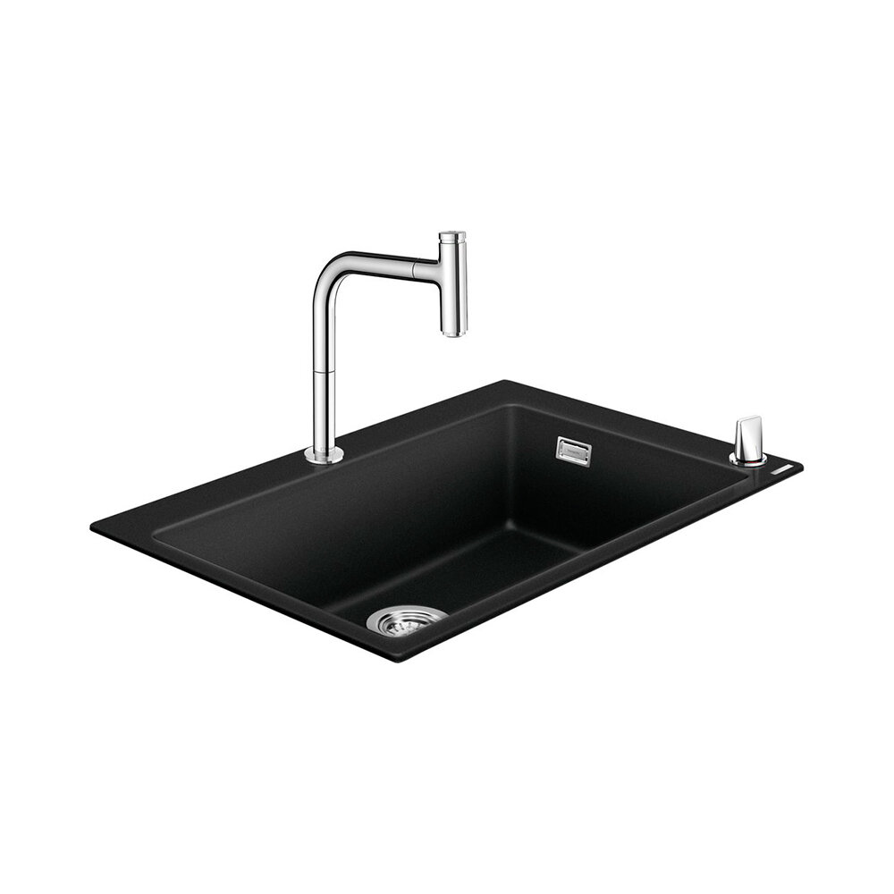 Кухонная мойка с встроенным смесителем Hansgrohe C51-F660-07 77x51 43218000