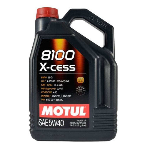   MOTUL 8100 X-cess, 5W-40, 5,  [109776]