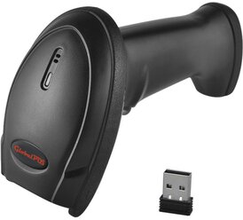 Сканер штрих-кода GLOBALPOS беспроводной GP-9400B, Bluetooth, USB, черный