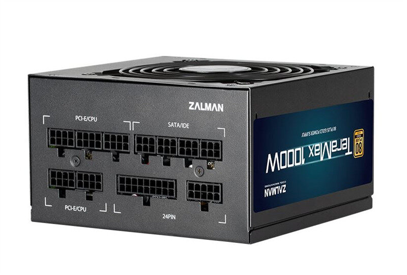 Zalman ZM1200-TMX, 1200W, ATX12V v2.52, APFC, 12cm Fan, 80+ Gold, Full Modular, Retail