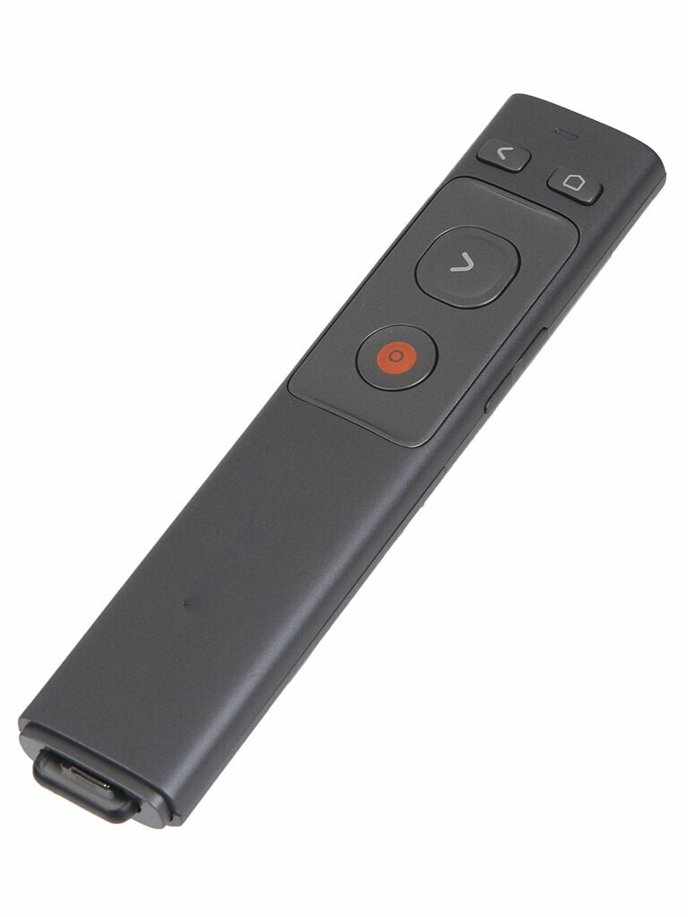 Пульт дистанционного управления для презентаций Baseus Orange Dot Wireless Presenter (Red Laser) (Battery x 1) Grey (ACFYB-0G)