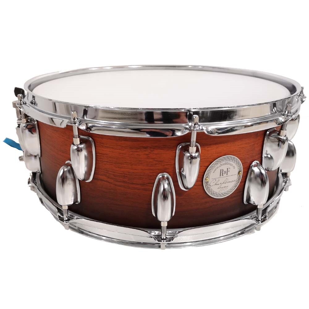 RDF1455OR Малый барабан 14x5.5", оранжево-коричневое дерево, Chuzhbinov Drums