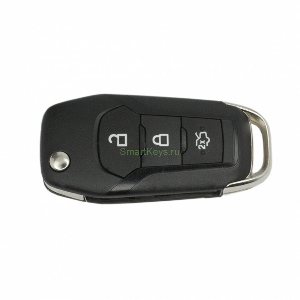 Ключ Ford Focus Mondeo 5 дистанционный с чипом Hitag Pro  лезвие HU101 не оригинал