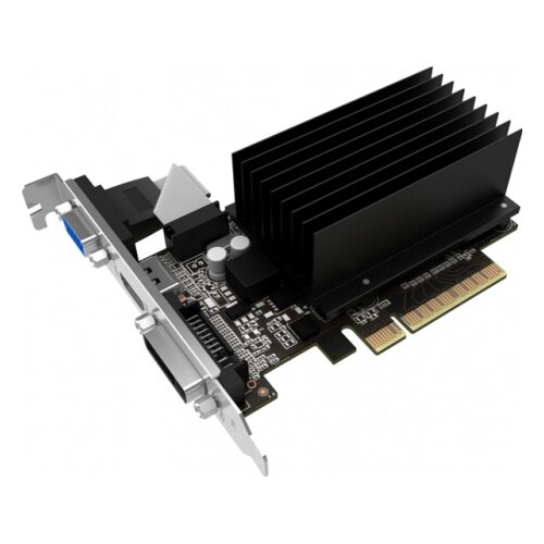 Видеокарта Palit GeForce GT 710 954Mhz PCI-E 2.0 2048Mb 1600Mhz 64 bit HDMI DVI (NEAT7100HD46-2080H)