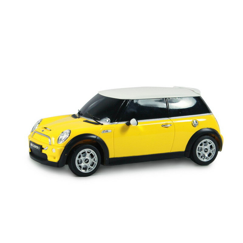 RASTAR Машина р/у 1:18 Minicooper S, цвет жёлтый 27MHZ