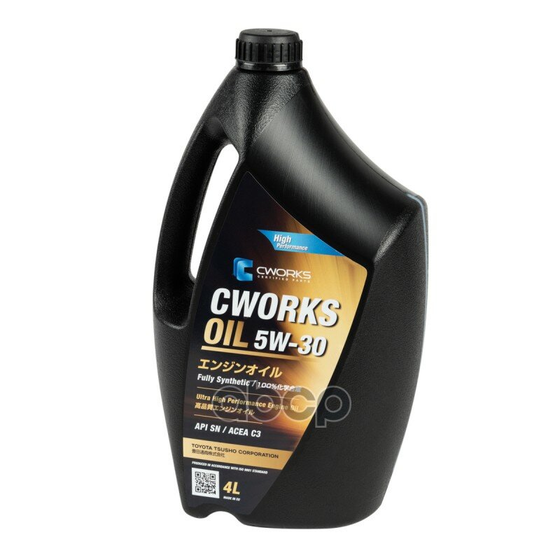 CWORKS Масло Моторное Cworks Oil 5w-30 Синтетическое 4 Л A130r2004