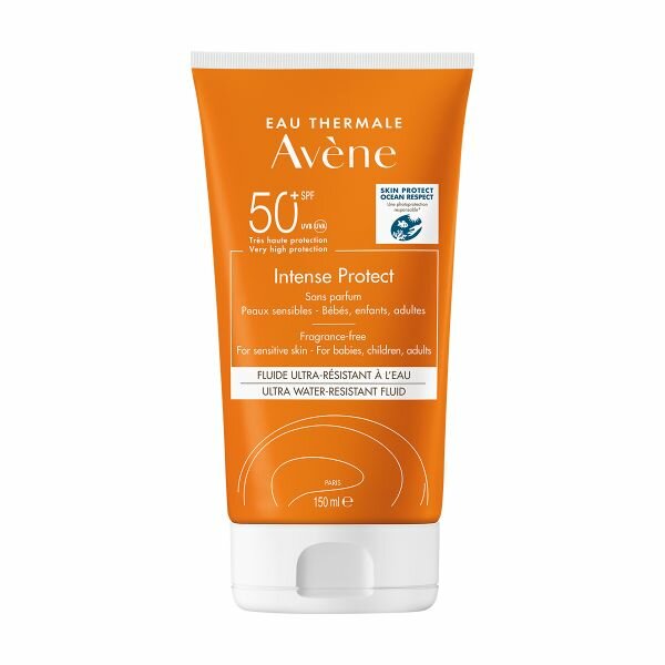 AVENE Intence Protect Ультра – водостойкий солнцезащитный флюид SPF50+ 150 мл