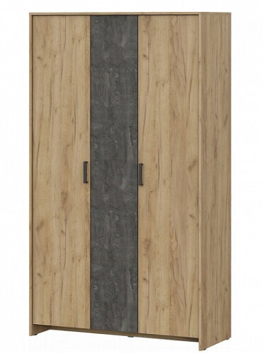 фото Шкаф трехстворчатый для одежды Лофт