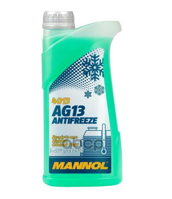 Антифриз Зеленый 13 40 1л 20 MANNOL арт. MN40131