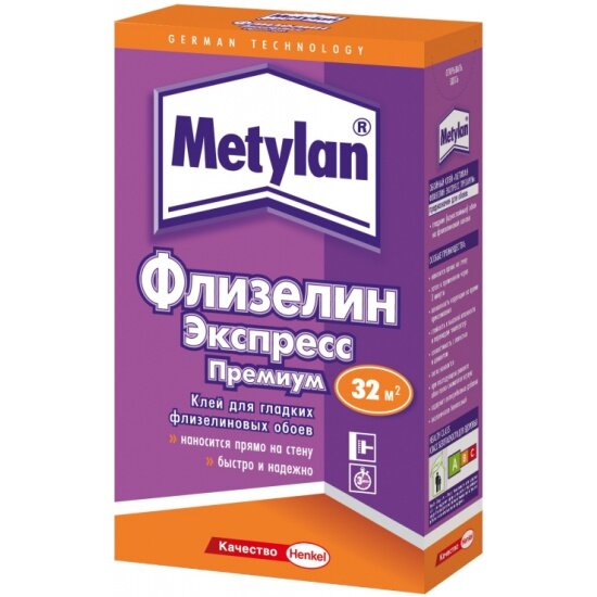 Обойный клей METYLAN (HENKEL) Metylan флизелин Экспресс Премиум, 285г
