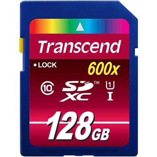 Карта памяти Transcend SDXC 128Gb Class 10 UHS-I (90/40 MB/s)