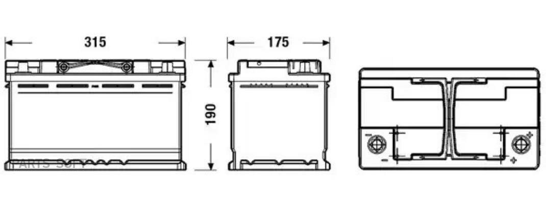 EXIDE EL955 EXIDE