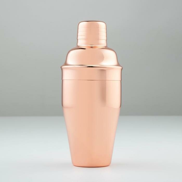 Шейкер, 500 мл, цвет медный