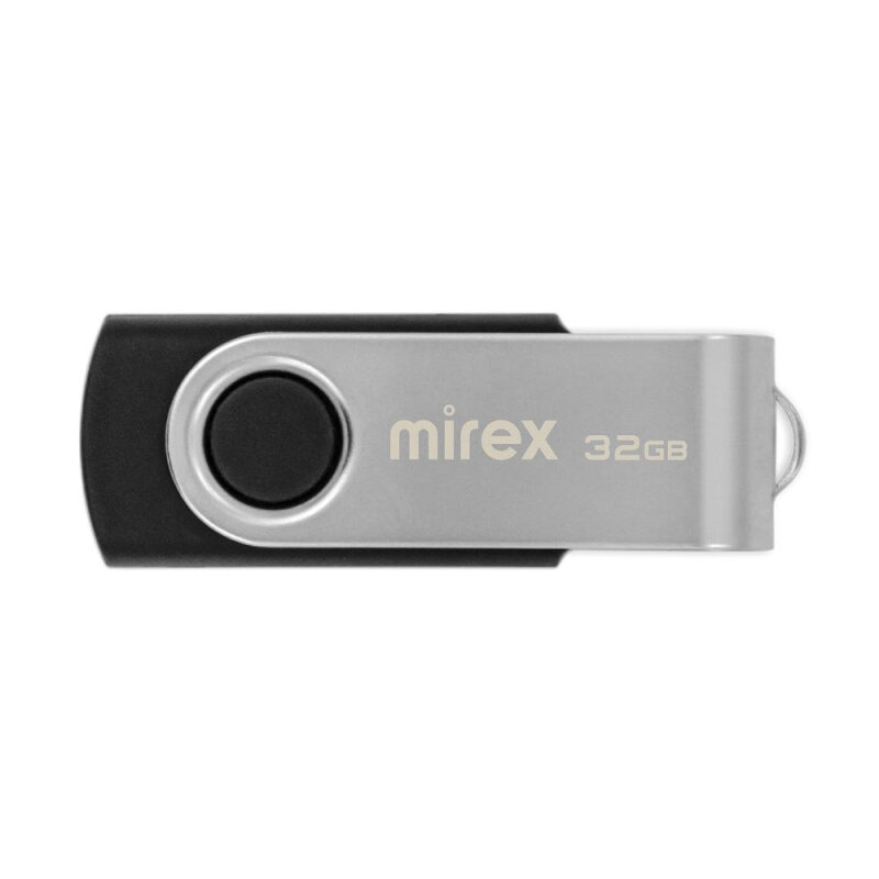 Флеш-память Mirex USB SWIVEL BLACK 32Gb (13600-FMURUS32 )