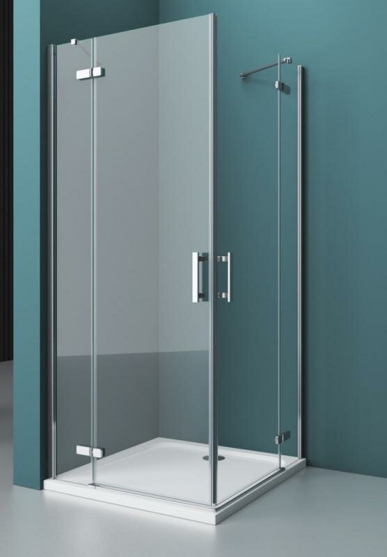 Душевой уголок Belbagno KRAFT AH 22 100 90 C Cr L