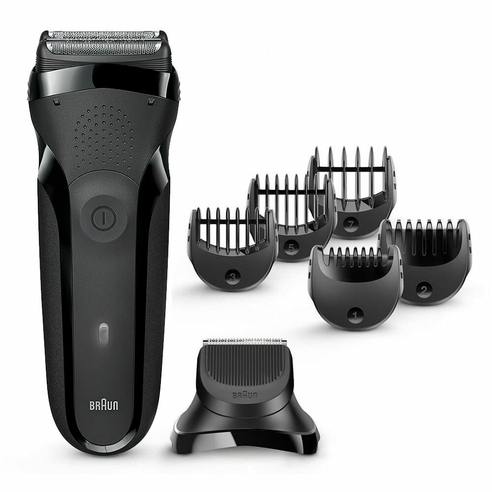 Электробритва Braun Series 3 Shave&Style 300BT черная