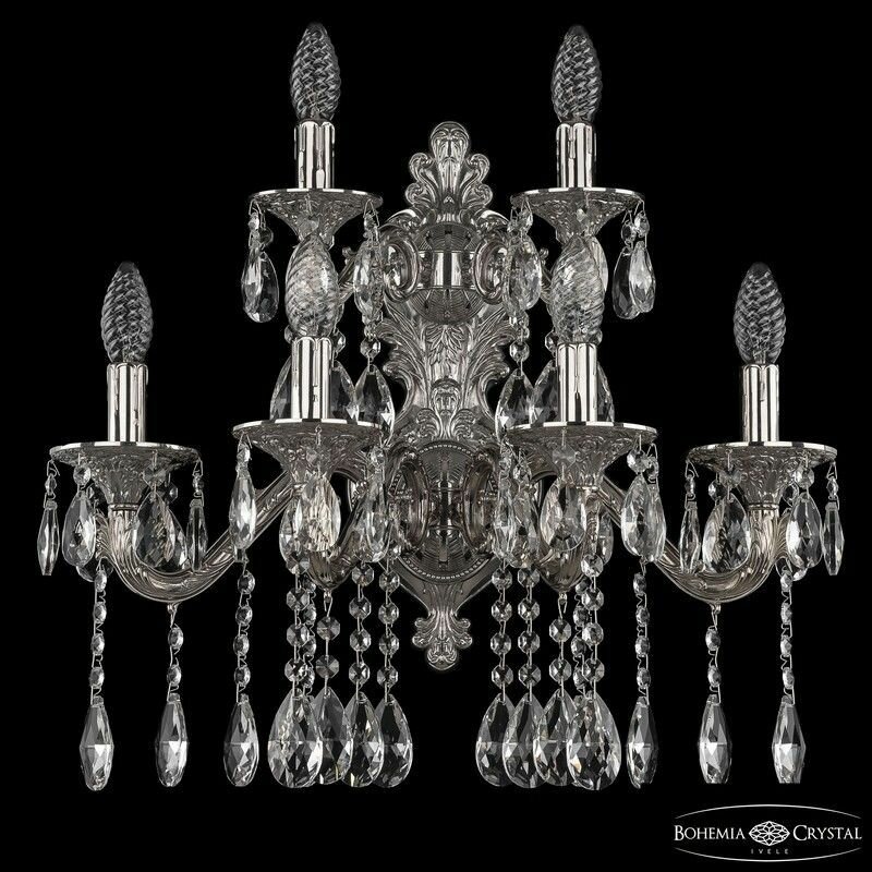 Бра Bohemia Ivele Florence 7102B16/4+2/210 A Ni