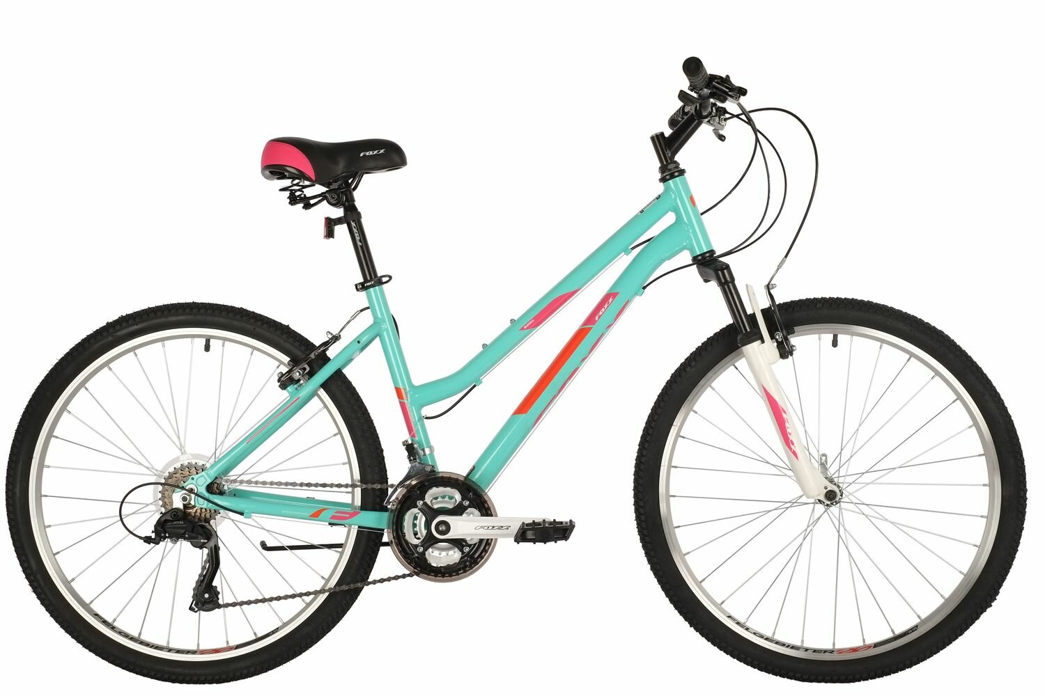 Велосипед FOXX BIANKA 26" (2021) (Велосипед FOXX 26" BIANKA зеленый, алюминий, размер 19")