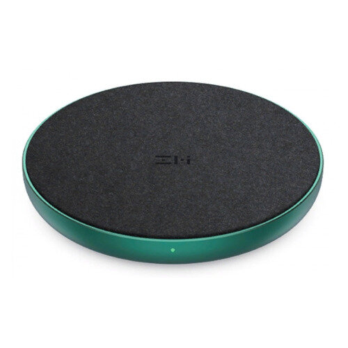 Беспроводное зарядное устройство Xiaomi ZMI Wireless, USB type-C, 2A, черный/зеленый [wtx11 black\green]
